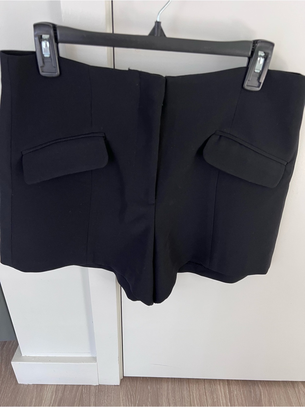 Maeve Black High-Waist Tailored Shorts - Picture 3 of 4